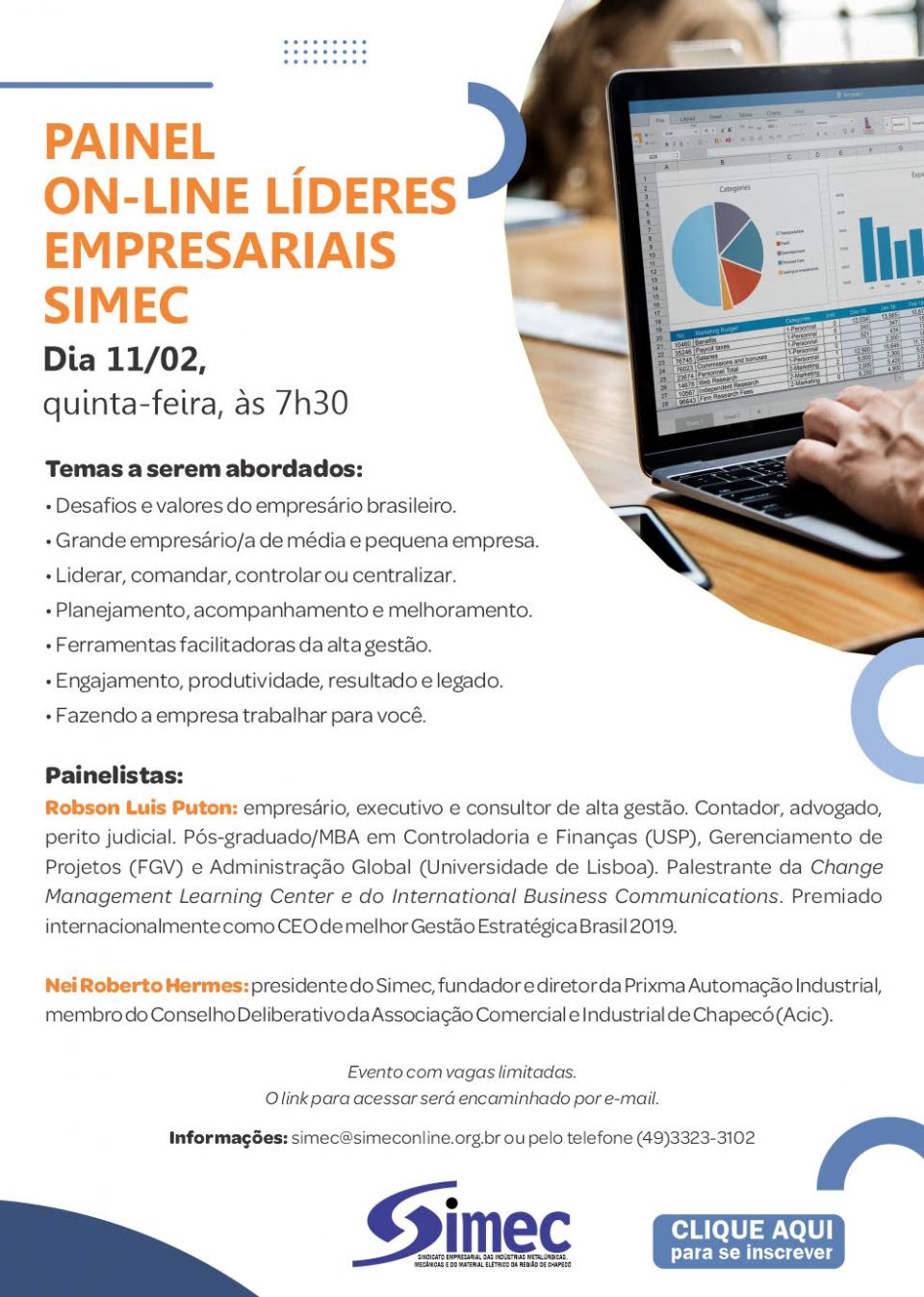 SIMEC - Sindicato das Indústrias Metalúrgicas, Mecânicas e do Material Elétrico de Chapecó/SC -