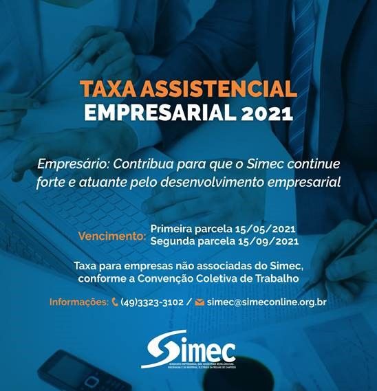 SIMEC - Sindicato das Indústrias Metalúrgicas, Mecânicas e do Material Elétrico de Chapecó/SC -