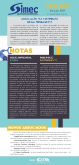 SIMEC - Sindicato das Indústrias Metalúrgicas, Mecânicas e do Material Elétrico de Chapecó/SC -