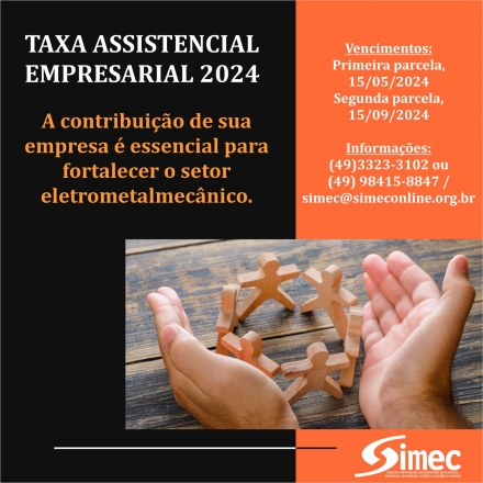 SIMEC - Sindicato das Indústrias Metalúrgicas, Mecânicas e do Material Elétrico de Chapecó/SC -